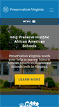 Mobile Screenshot of preservationvirginia.org